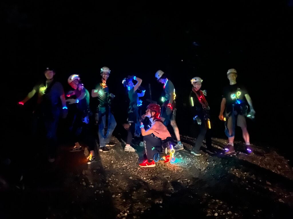 Twilight Zip night zipline tour